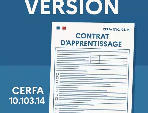 Nouveau CERFA V14 apprentissage